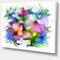 Designart - Watercolor Floral Bouquet - Extra Large Floral Wall Art